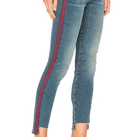 Current Elliott High Rise Stripe Jeans Size 27 - Picture 9 of 9